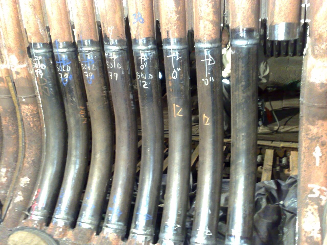 Trabajo de soldadura especial FGH